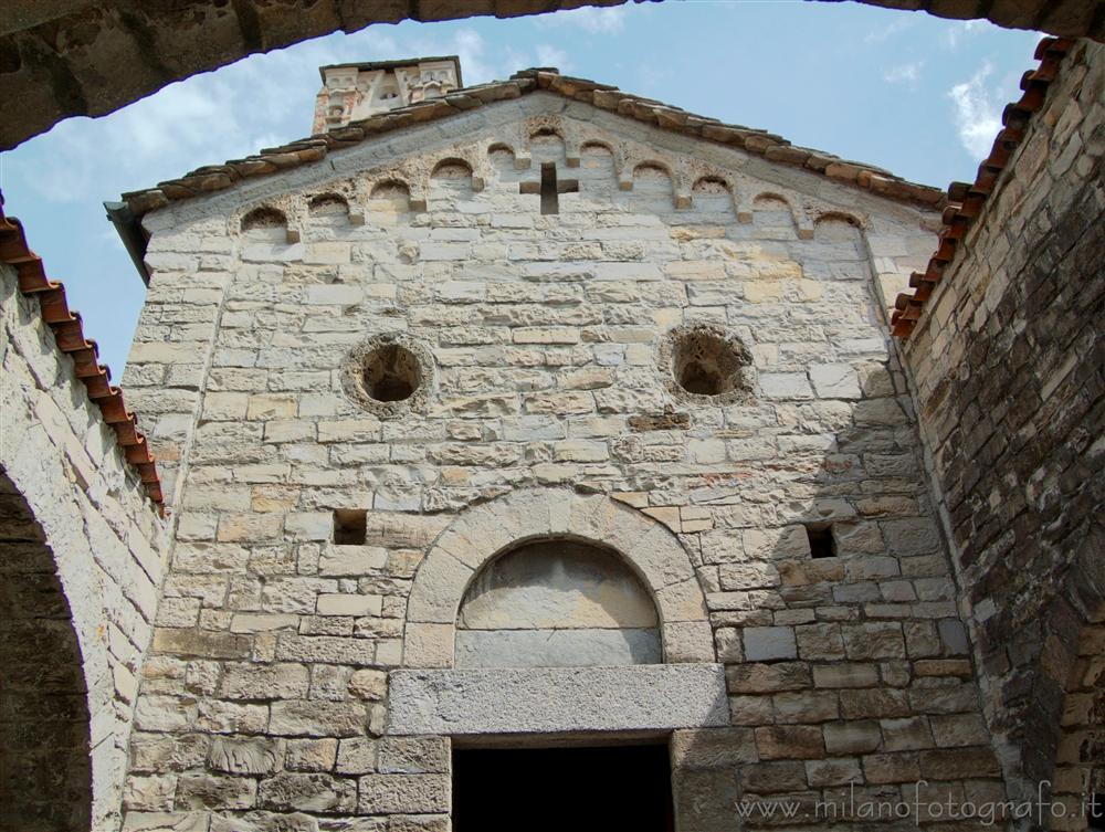 Ossuccio (Como, Italy) - Facade of the church of Santa Maria Maddalena